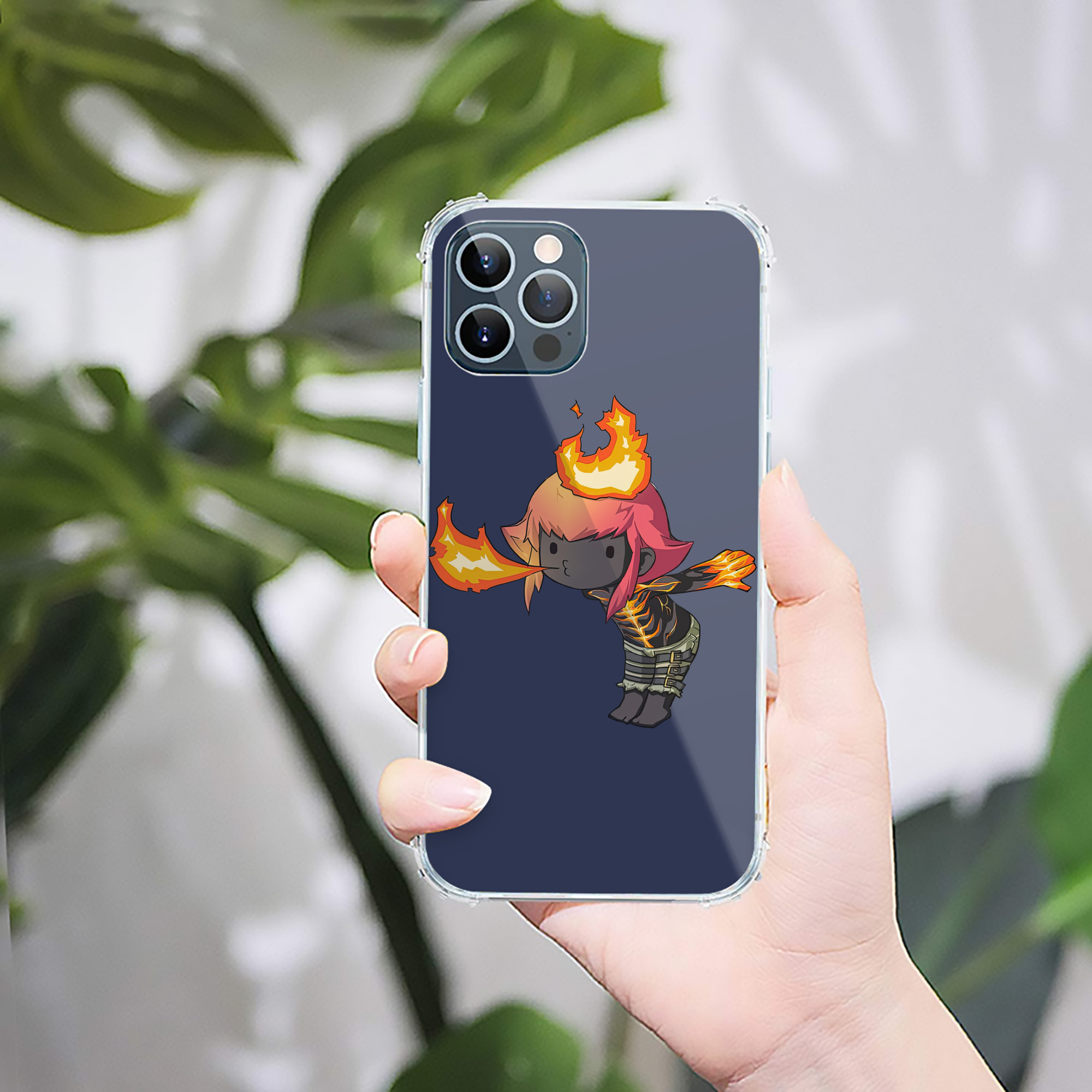 （画像用） リーグ・オブ・レジェンド League of Legends LOL 【iPhone 12シリーズ対応】透明スマホケース（クリアソフトケース）